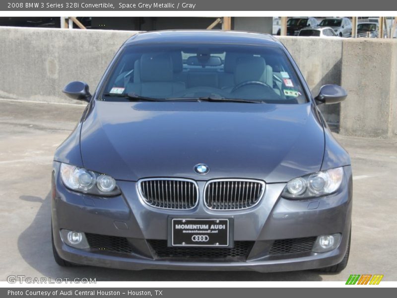 Space Grey Metallic / Gray 2008 BMW 3 Series 328i Convertible