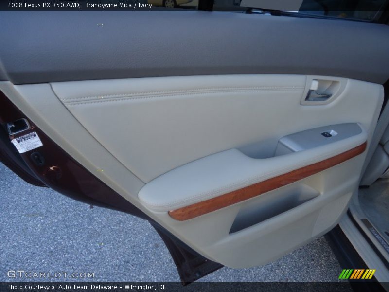 Brandywine Mica / Ivory 2008 Lexus RX 350 AWD