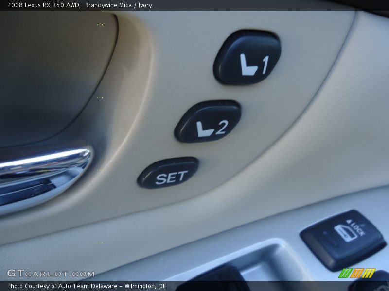 Brandywine Mica / Ivory 2008 Lexus RX 350 AWD