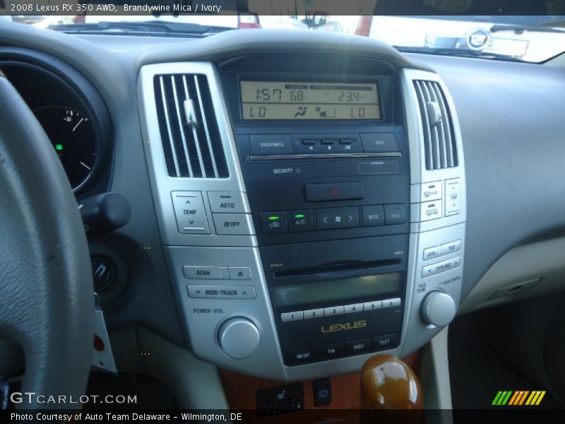 Brandywine Mica / Ivory 2008 Lexus RX 350 AWD
