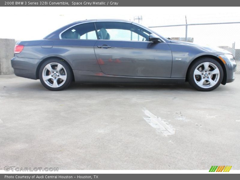 Space Grey Metallic / Gray 2008 BMW 3 Series 328i Convertible