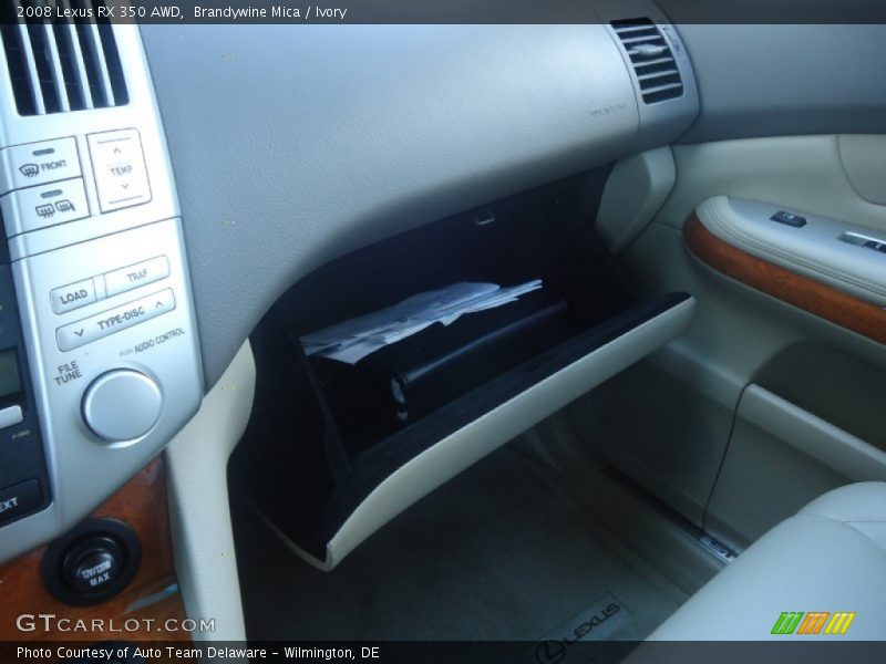 Brandywine Mica / Ivory 2008 Lexus RX 350 AWD