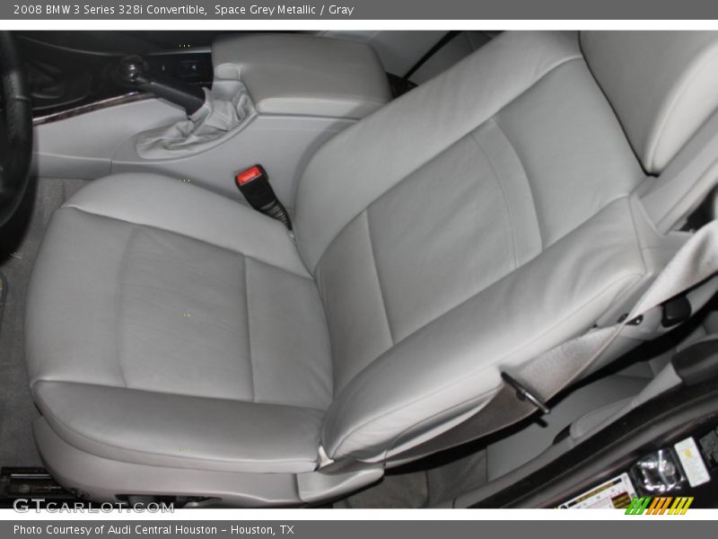 Space Grey Metallic / Gray 2008 BMW 3 Series 328i Convertible