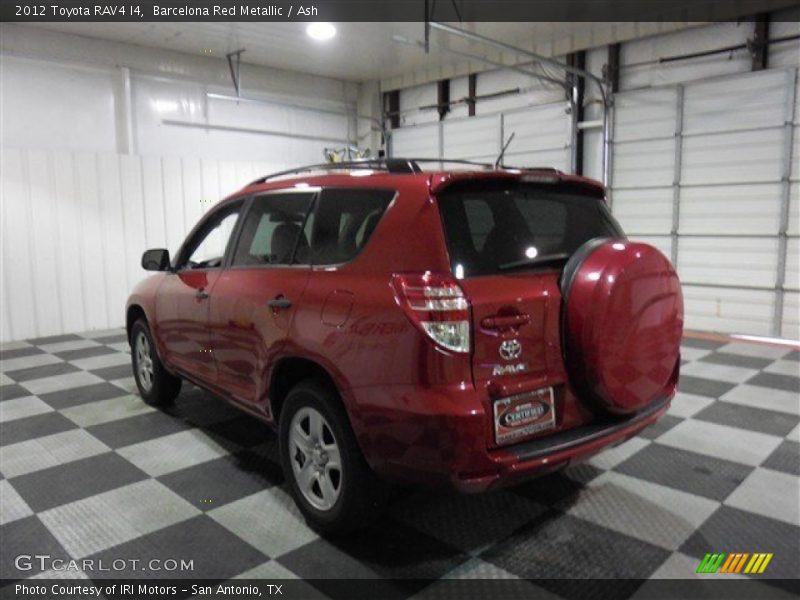Barcelona Red Metallic / Ash 2012 Toyota RAV4 I4