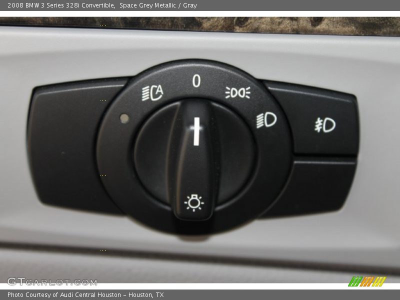 Space Grey Metallic / Gray 2008 BMW 3 Series 328i Convertible
