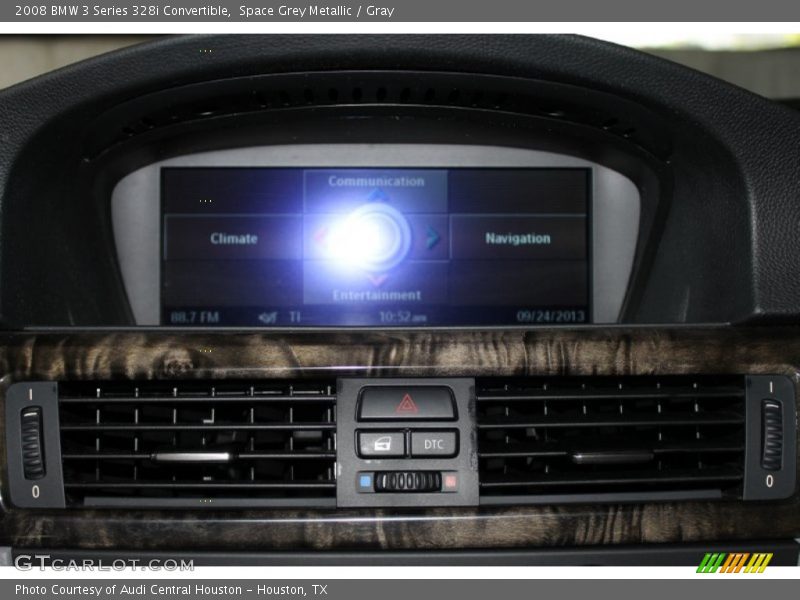 Space Grey Metallic / Gray 2008 BMW 3 Series 328i Convertible