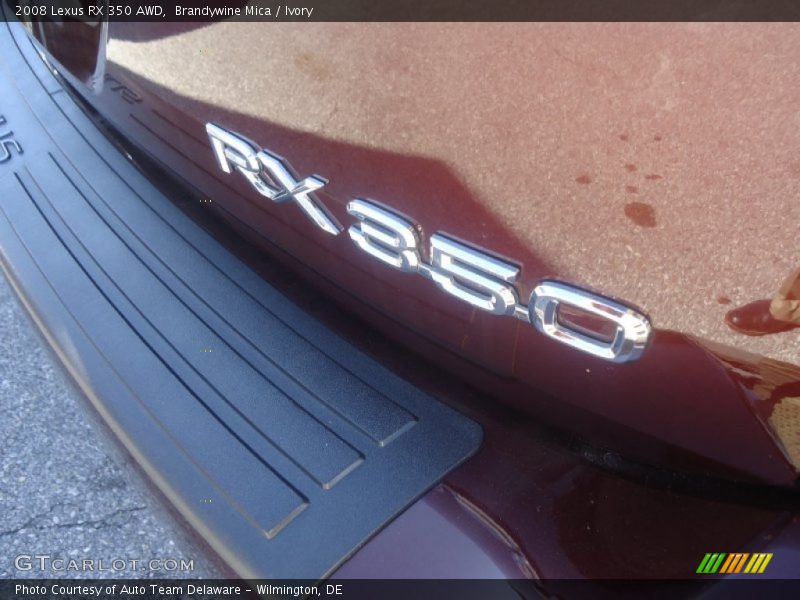 Brandywine Mica / Ivory 2008 Lexus RX 350 AWD