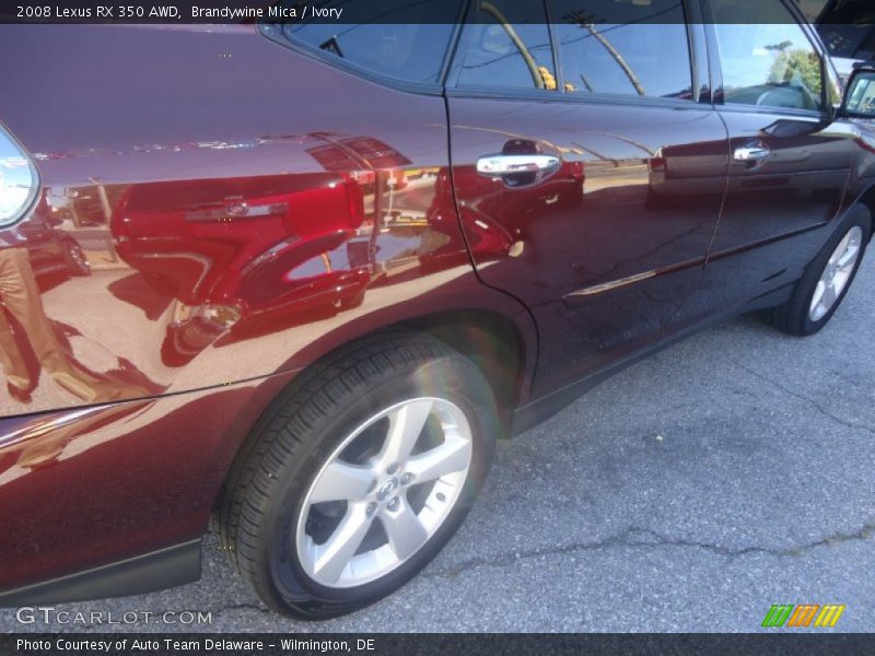 Brandywine Mica / Ivory 2008 Lexus RX 350 AWD