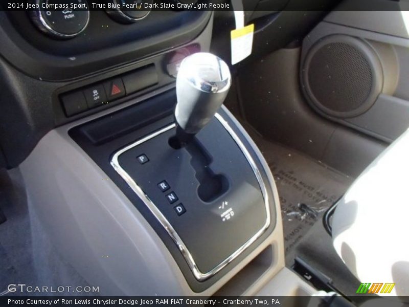 True Blue Pearl / Dark Slate Gray/Light Pebble 2014 Jeep Compass Sport