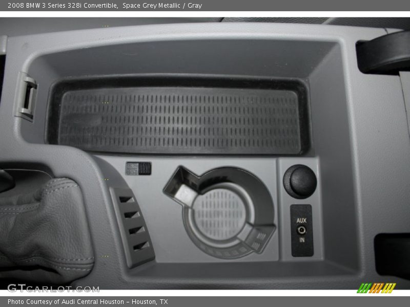 Space Grey Metallic / Gray 2008 BMW 3 Series 328i Convertible