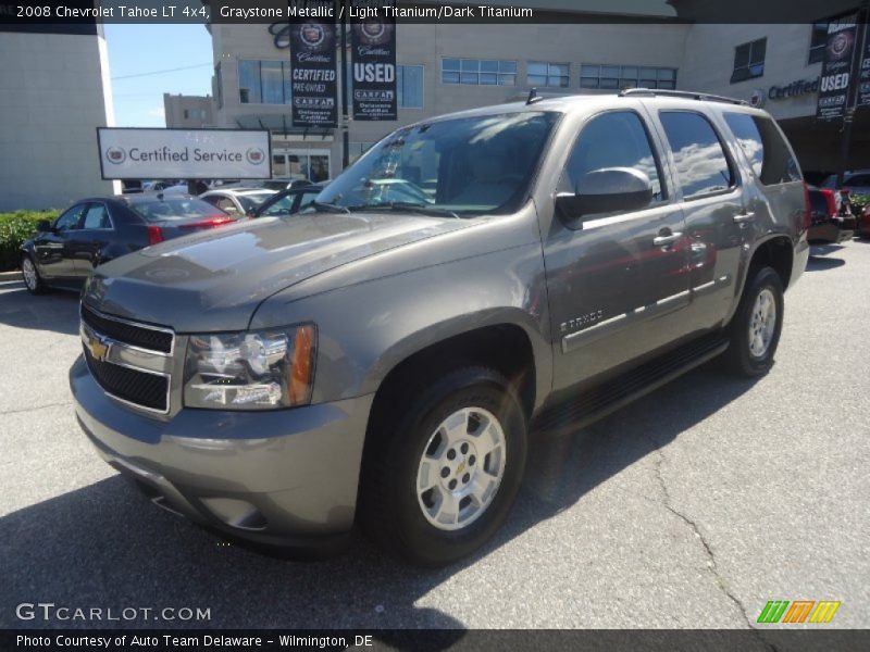 Graystone Metallic / Light Titanium/Dark Titanium 2008 Chevrolet Tahoe LT 4x4