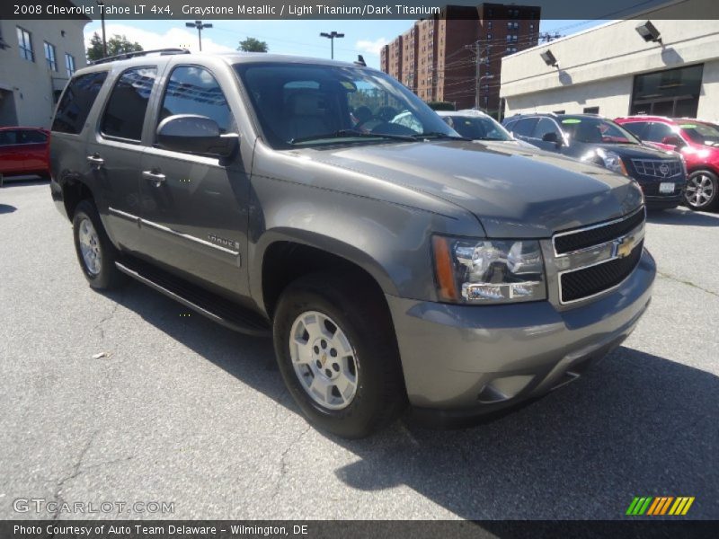 Graystone Metallic / Light Titanium/Dark Titanium 2008 Chevrolet Tahoe LT 4x4