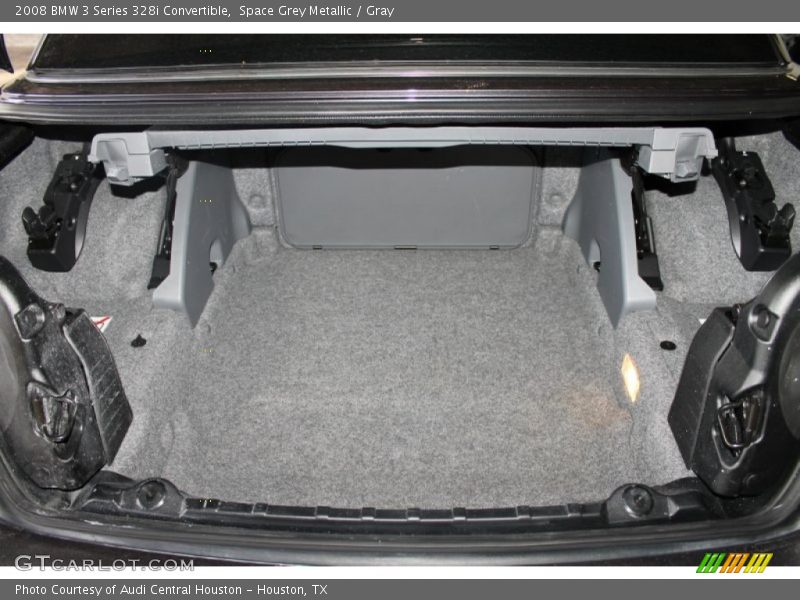 Space Grey Metallic / Gray 2008 BMW 3 Series 328i Convertible