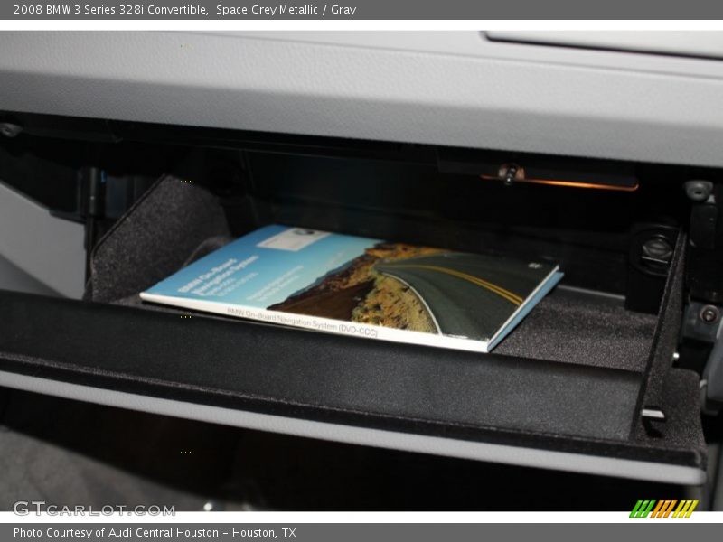 Space Grey Metallic / Gray 2008 BMW 3 Series 328i Convertible