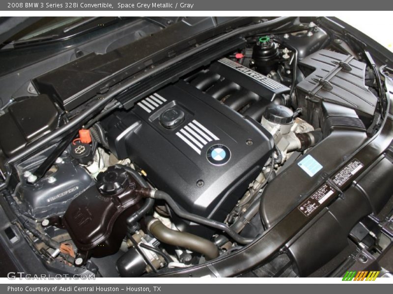 Space Grey Metallic / Gray 2008 BMW 3 Series 328i Convertible