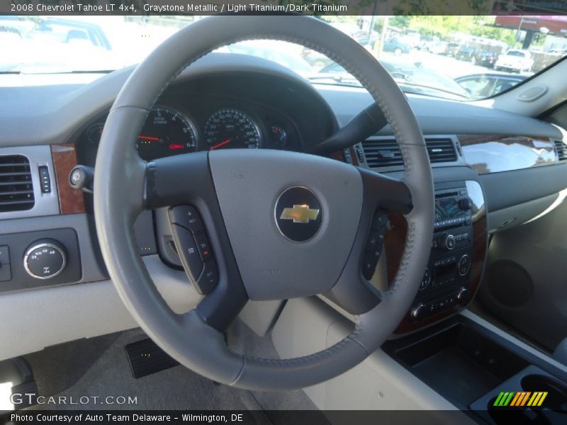 Graystone Metallic / Light Titanium/Dark Titanium 2008 Chevrolet Tahoe LT 4x4