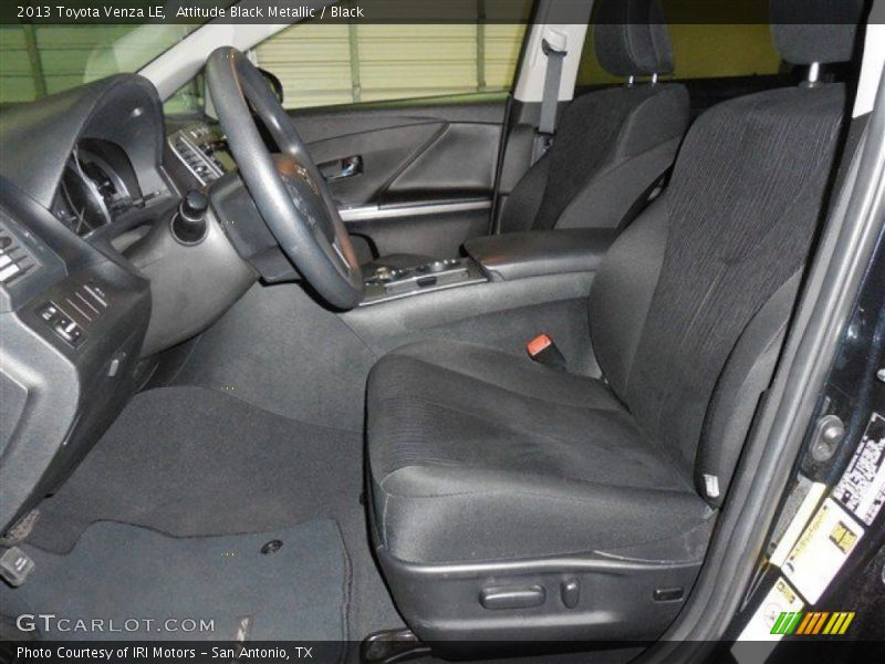 Attitude Black Metallic / Black 2013 Toyota Venza LE