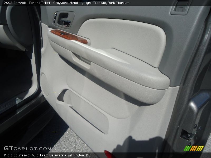 Graystone Metallic / Light Titanium/Dark Titanium 2008 Chevrolet Tahoe LT 4x4