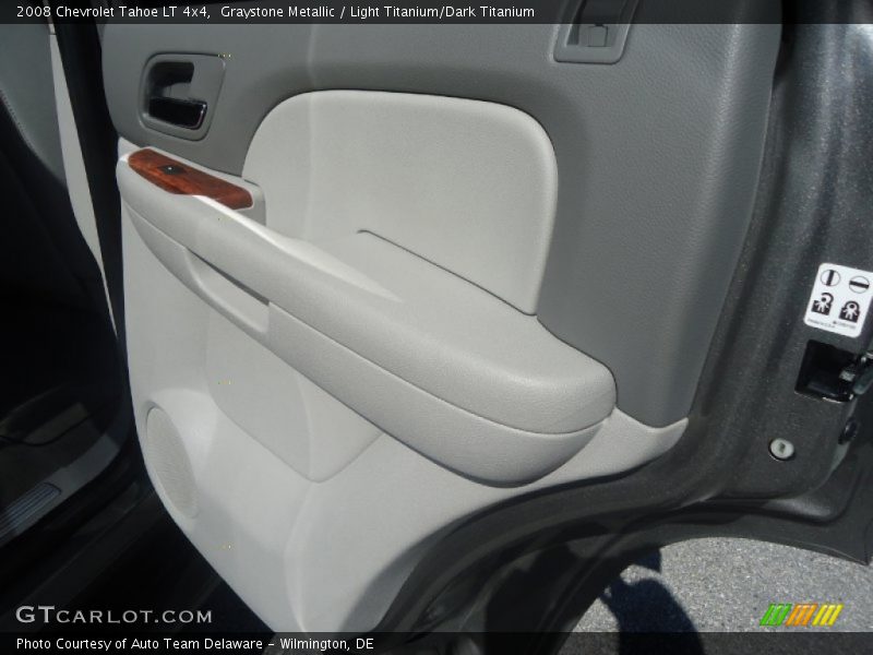 Graystone Metallic / Light Titanium/Dark Titanium 2008 Chevrolet Tahoe LT 4x4