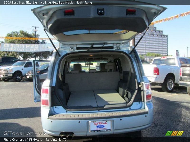 Light Ice Blue Metallic / Medium Light Stone 2009 Ford Flex SEL