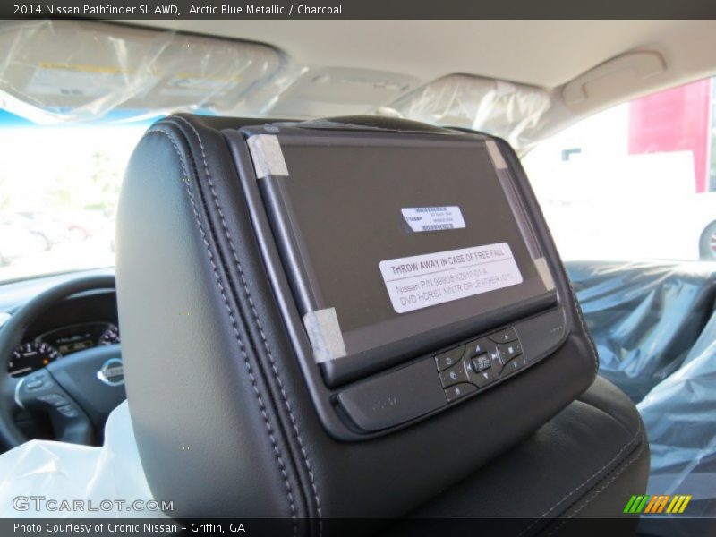 Arctic Blue Metallic / Charcoal 2014 Nissan Pathfinder SL AWD