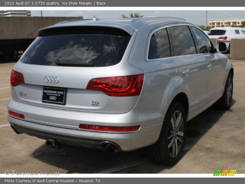 Ice Silver Metallic / Black 2012 Audi Q7 3.0 TDI quattro