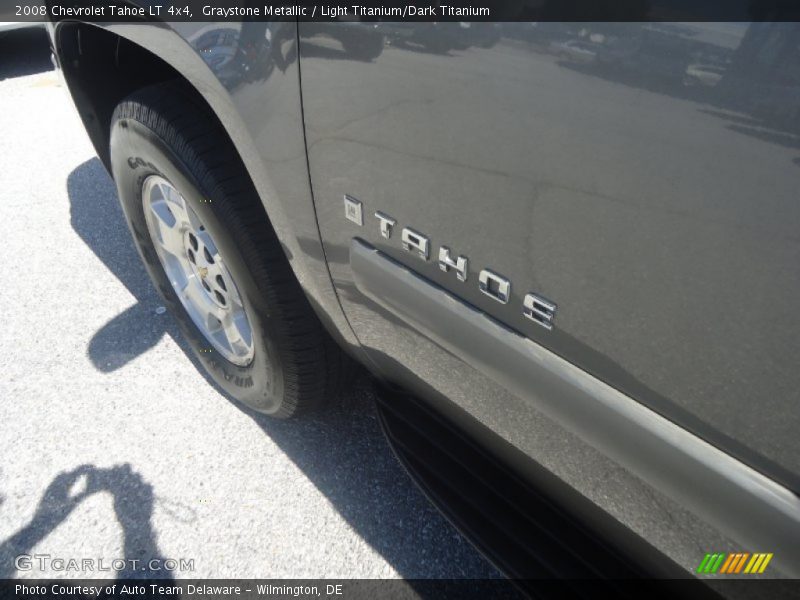 Graystone Metallic / Light Titanium/Dark Titanium 2008 Chevrolet Tahoe LT 4x4
