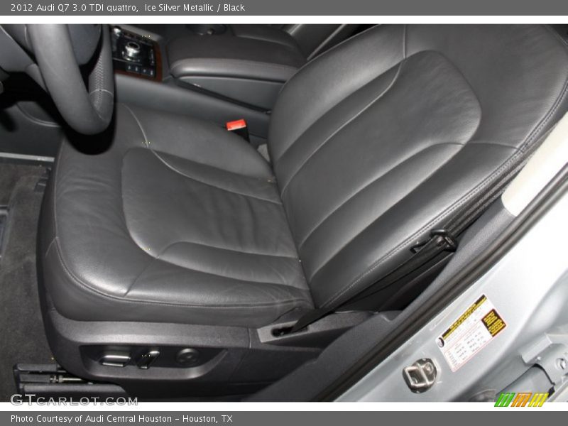 Ice Silver Metallic / Black 2012 Audi Q7 3.0 TDI quattro