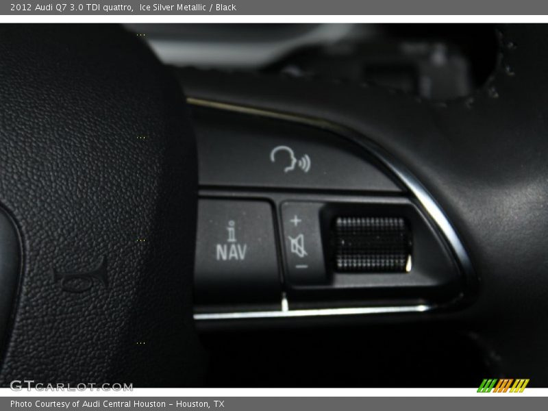 Ice Silver Metallic / Black 2012 Audi Q7 3.0 TDI quattro