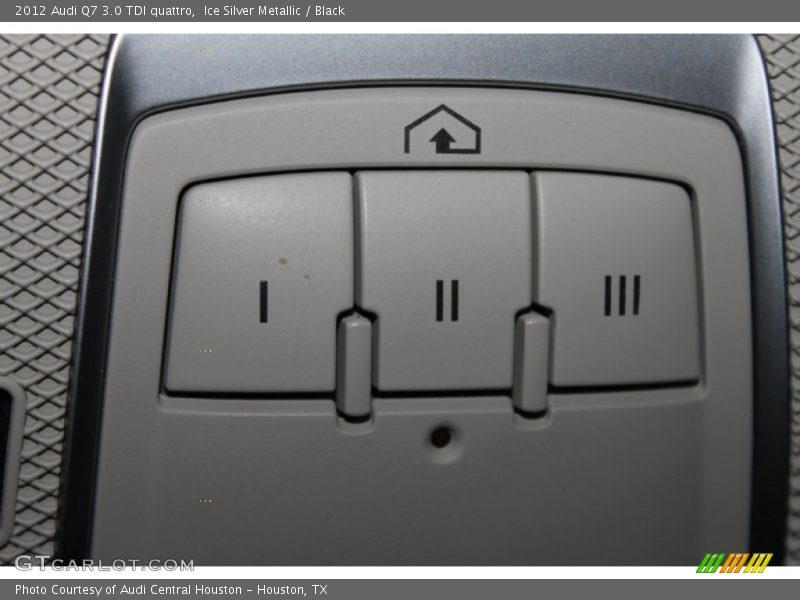 Ice Silver Metallic / Black 2012 Audi Q7 3.0 TDI quattro