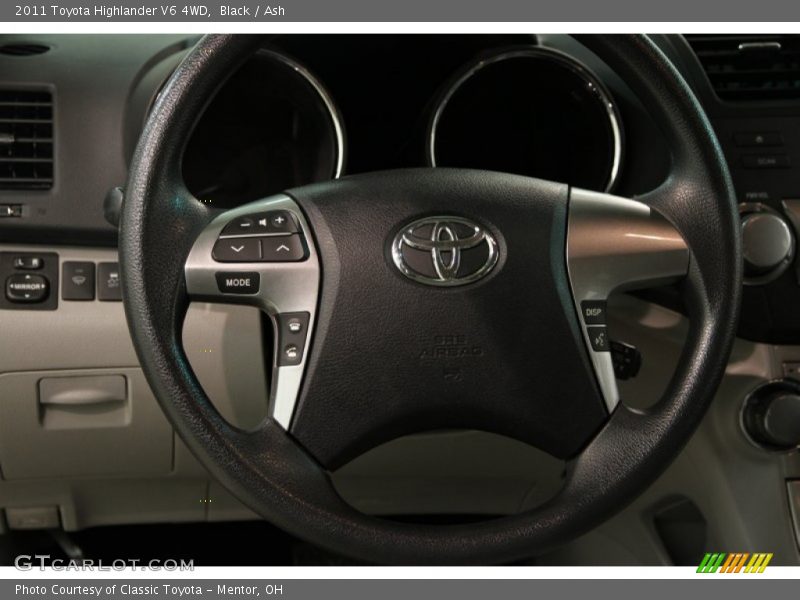 Black / Ash 2011 Toyota Highlander V6 4WD