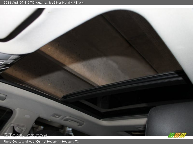 Ice Silver Metallic / Black 2012 Audi Q7 3.0 TDI quattro
