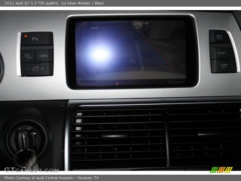 Ice Silver Metallic / Black 2012 Audi Q7 3.0 TDI quattro