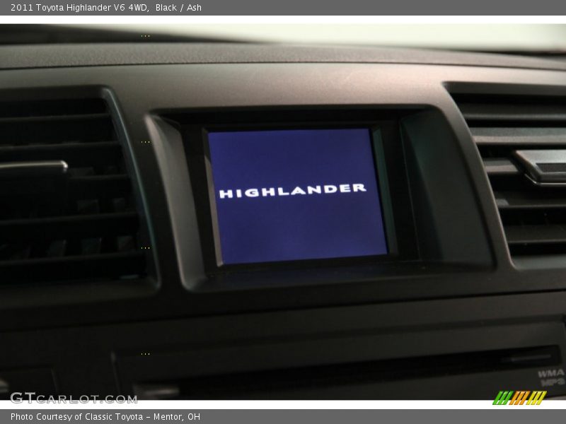 Black / Ash 2011 Toyota Highlander V6 4WD