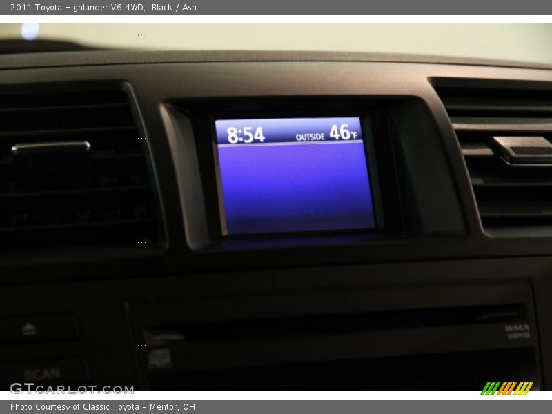 Black / Ash 2011 Toyota Highlander V6 4WD