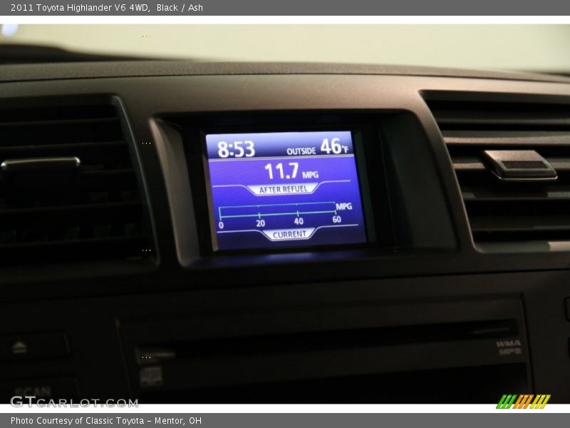 Black / Ash 2011 Toyota Highlander V6 4WD