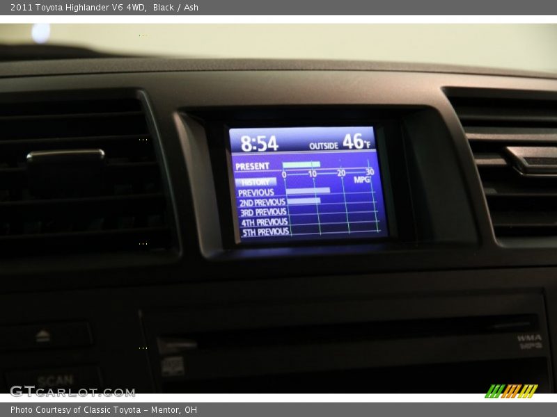 Black / Ash 2011 Toyota Highlander V6 4WD