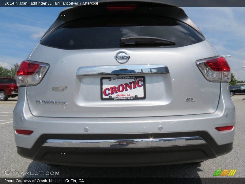 Brilliant Silver / Charcoal 2014 Nissan Pathfinder SL