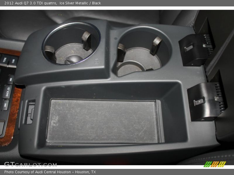 Ice Silver Metallic / Black 2012 Audi Q7 3.0 TDI quattro