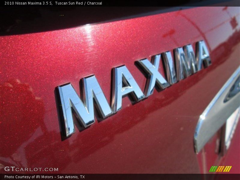 Tuscan Sun Red / Charcoal 2010 Nissan Maxima 3.5 S