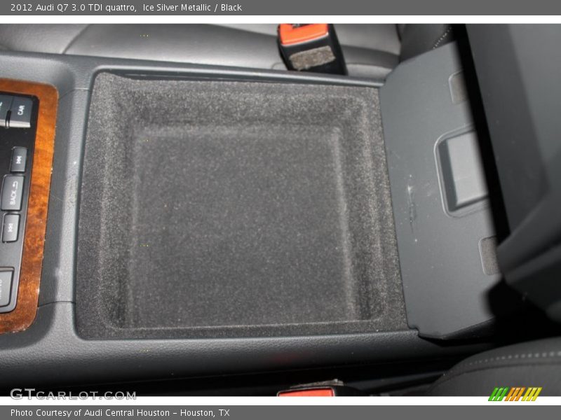 Ice Silver Metallic / Black 2012 Audi Q7 3.0 TDI quattro