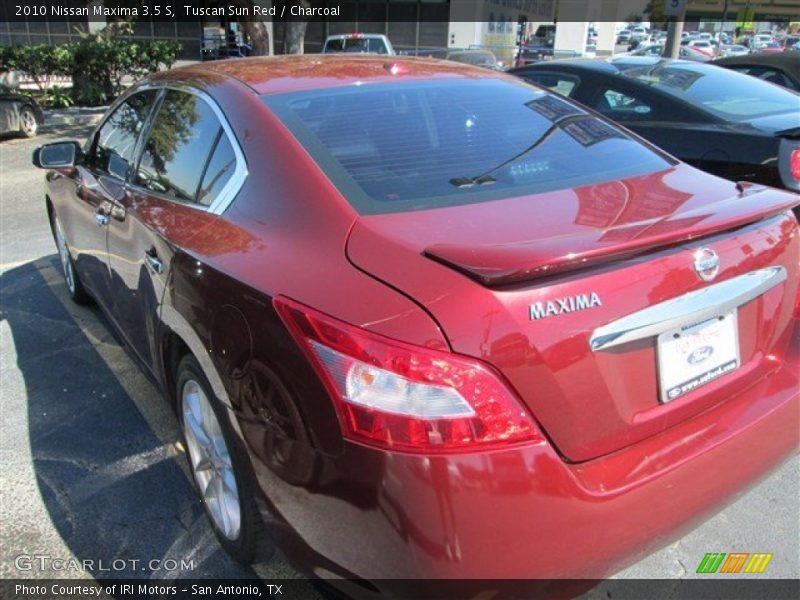 Tuscan Sun Red / Charcoal 2010 Nissan Maxima 3.5 S