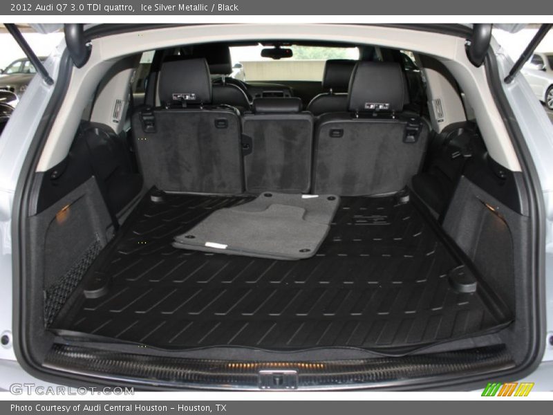 Ice Silver Metallic / Black 2012 Audi Q7 3.0 TDI quattro