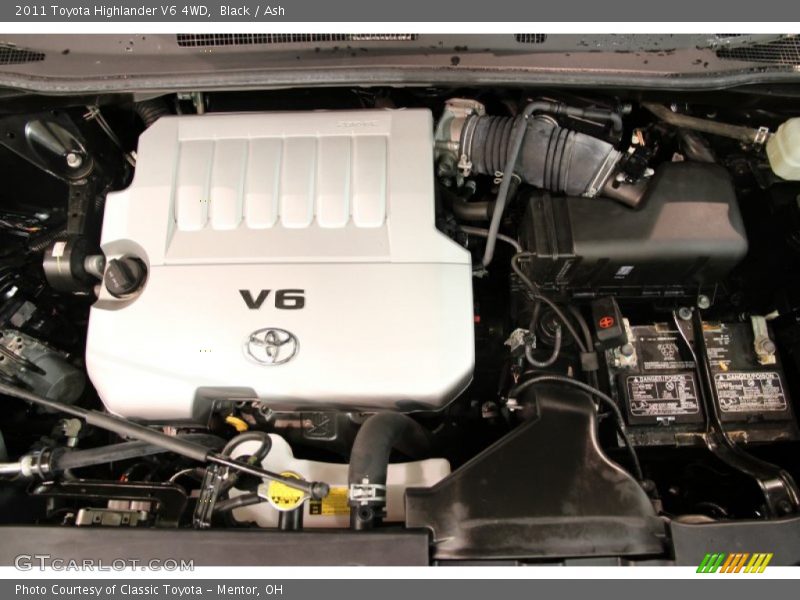  2011 Highlander V6 4WD Engine - 3.5 Liter DOHC 24-Valve Dual VVT-i V6