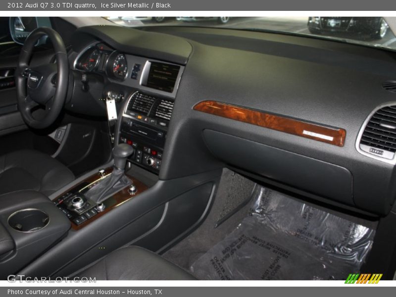 Ice Silver Metallic / Black 2012 Audi Q7 3.0 TDI quattro