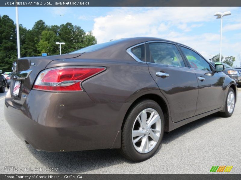 Java Metallic / Beige 2014 Nissan Altima 2.5 SL