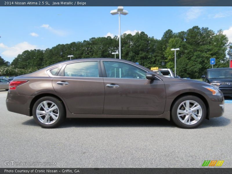 Java Metallic / Beige 2014 Nissan Altima 2.5 SL