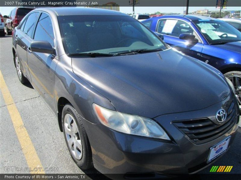 Magnetic Gray Metallic / Ash 2007 Toyota Camry LE