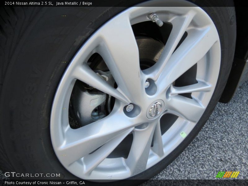 Java Metallic / Beige 2014 Nissan Altima 2.5 SL