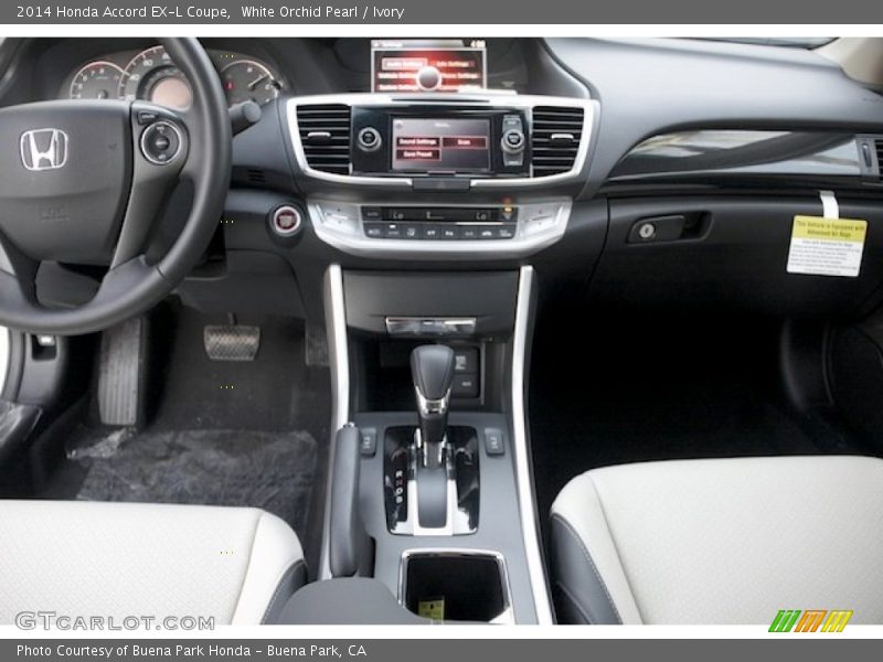 Dashboard of 2014 Accord EX-L Coupe